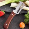 WXCOO MultiFunction Peeler Kitchen Stainless Steel Vegetable Peeler Fruit Knife 2-in-1 Bottle Opener Kitchen-Specific Peeler