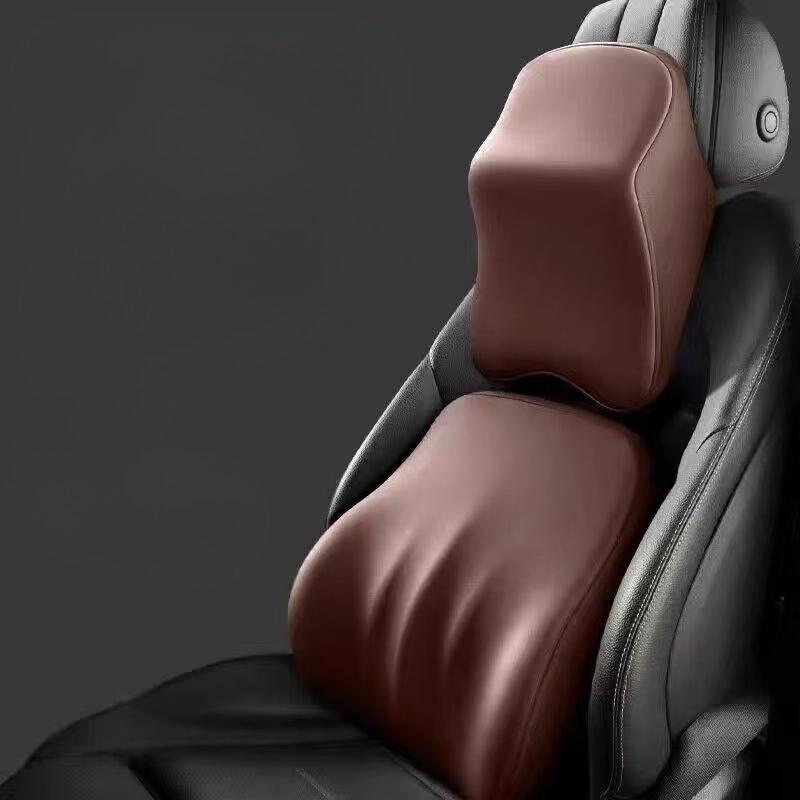 FOR Car TOYOTA FIT Neck Pillow Protection Lumbar Backrest Cushion Lumbar Cushion Car Headrest Cushion