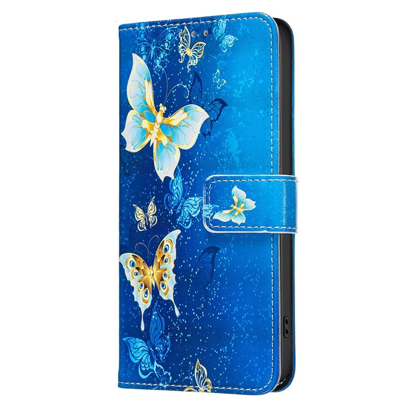 Leather Flip Case For Samsung A16 A36 A56 Case Wallet Card Etui On for Samsung Galaxy A16 A26 A36 A56 A06 5G Phone Cover Painted
