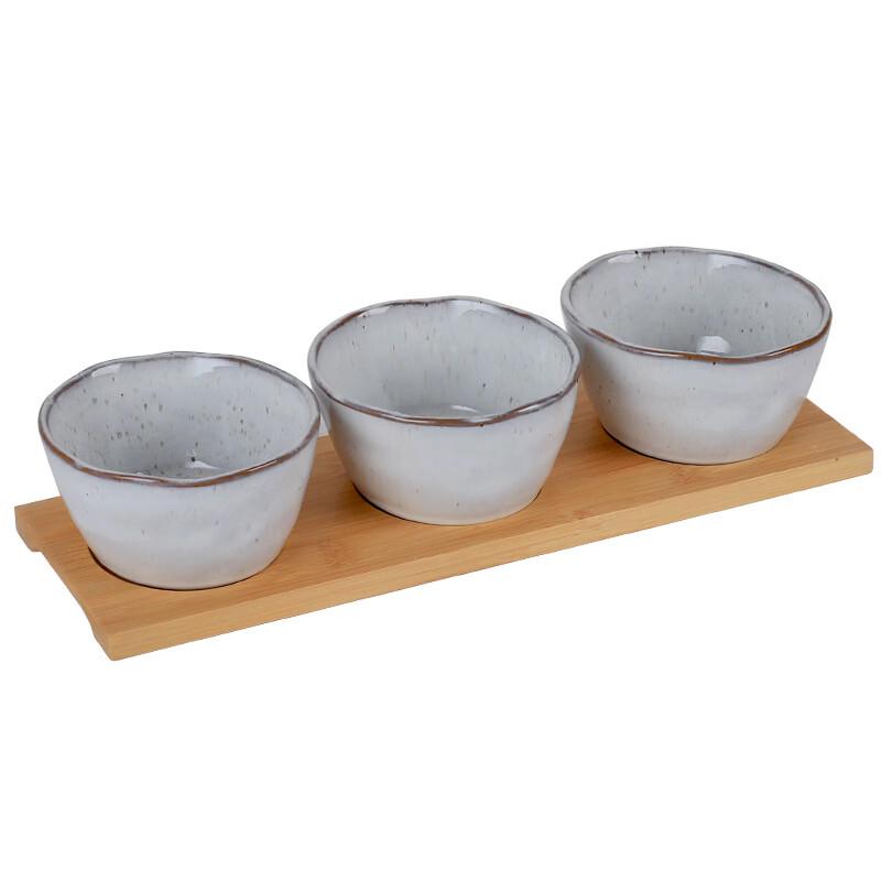 

Abay Ceramic Bowl & Dish Set