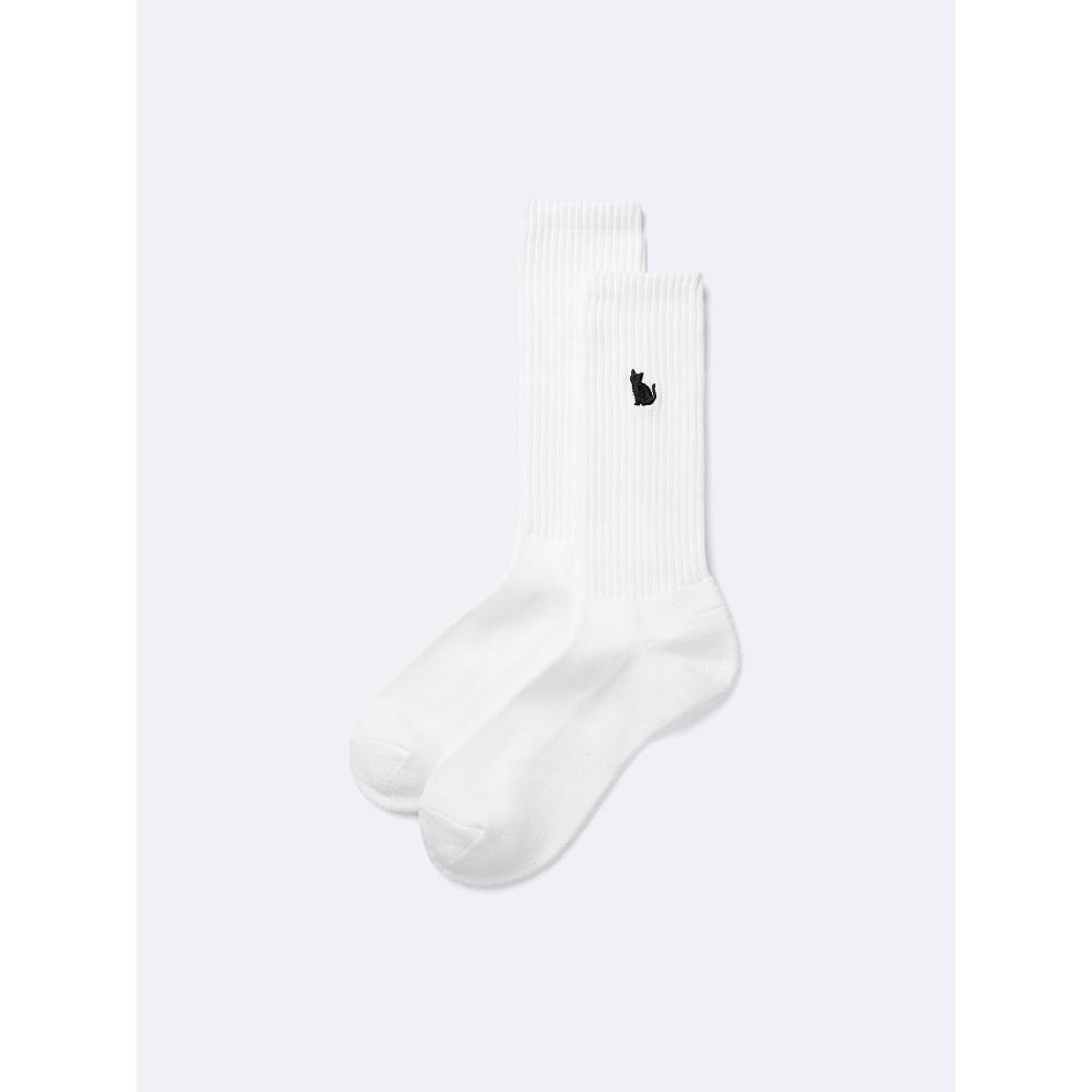 Gu By Uniqlo Socks  Embroidered 
