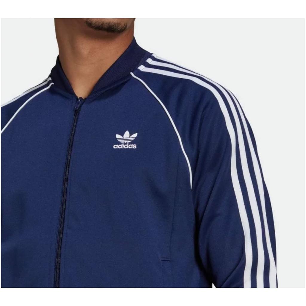 adidas Originals Adicolor Classic PRIMEBLUE SST Track Jacket XO Tops Jersey Jacket H06710 Navy (Jersey) Men's (Height 182-188cm)