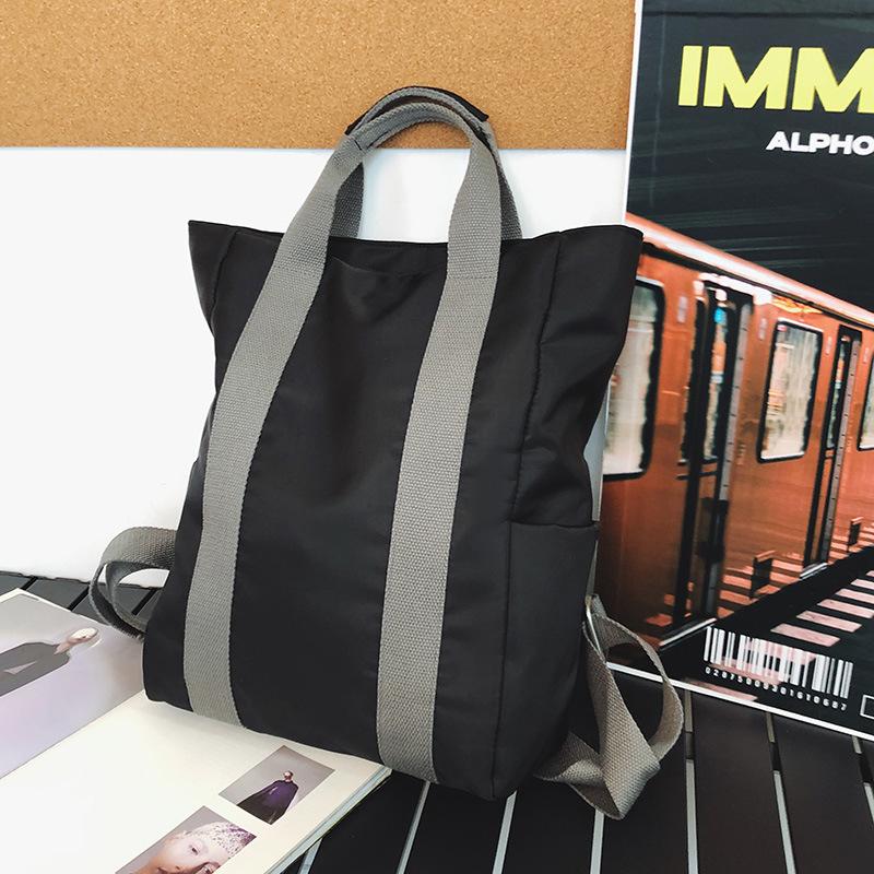 Large Capacity Simple Casual Handbag Bag New Fashion Backpack Niche Versatile Backpack