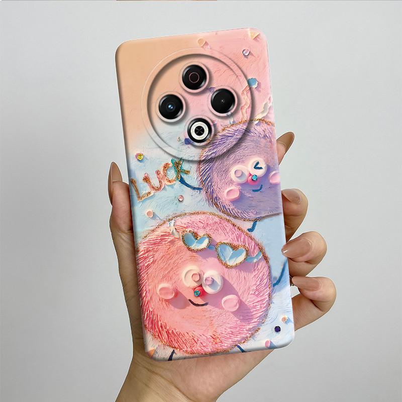 For Tecno Spark 30 4G KL6 Phone Case Cover Silicone Sweet Painted Shell Cartoon Funda Lovely Printed Protective Casing Coque