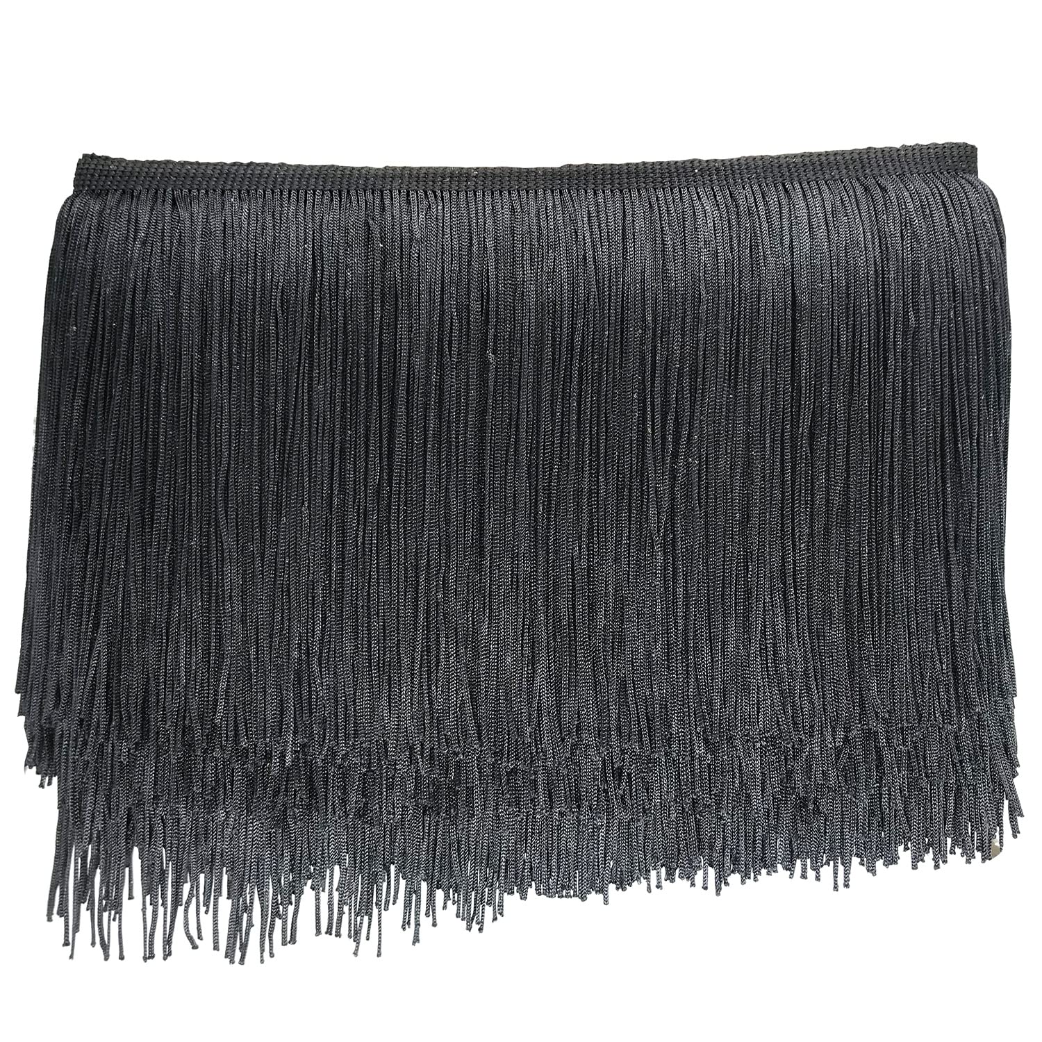 

Бахрома 15мм 10м Кружево для украшения штор, Прибл.. Широкий, Длинный, Лента, Кисточка, Сделай сам, Одежда, (черный) чёрный