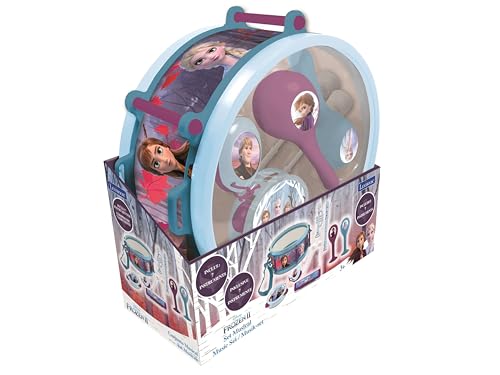 Lexibook Frozen Musical Instrument Set, Percussion and Wind Instruments, K360FZ, Authentic, Educational Toy