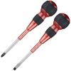VESSEL (Vessel) Ball Grip Screwdriver Premium Set of 2 (Red) 220-2PS-PRE