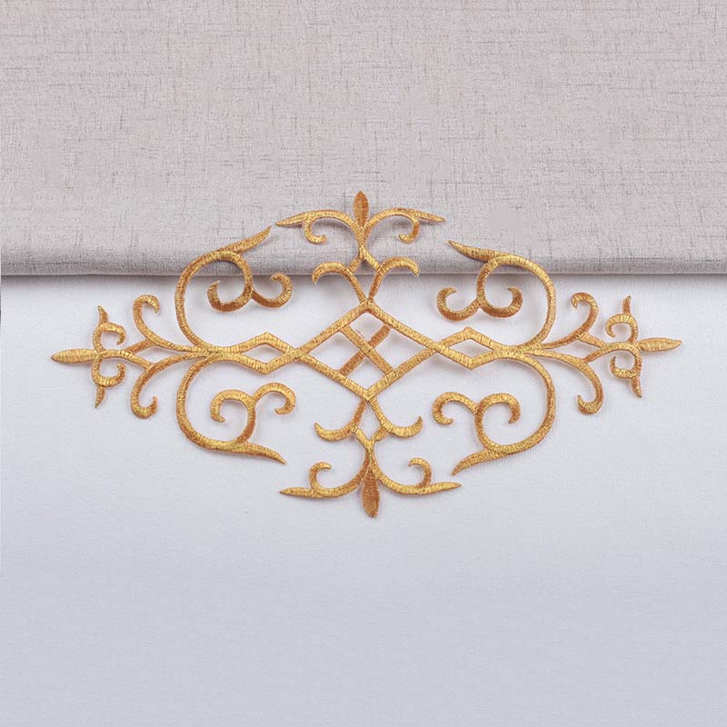 Diy Garment Decorative Hotfix Accessories Patch Sticker Embroidery Costume Dress Bag Hat Edge Embellished Iron-on Applique Patch