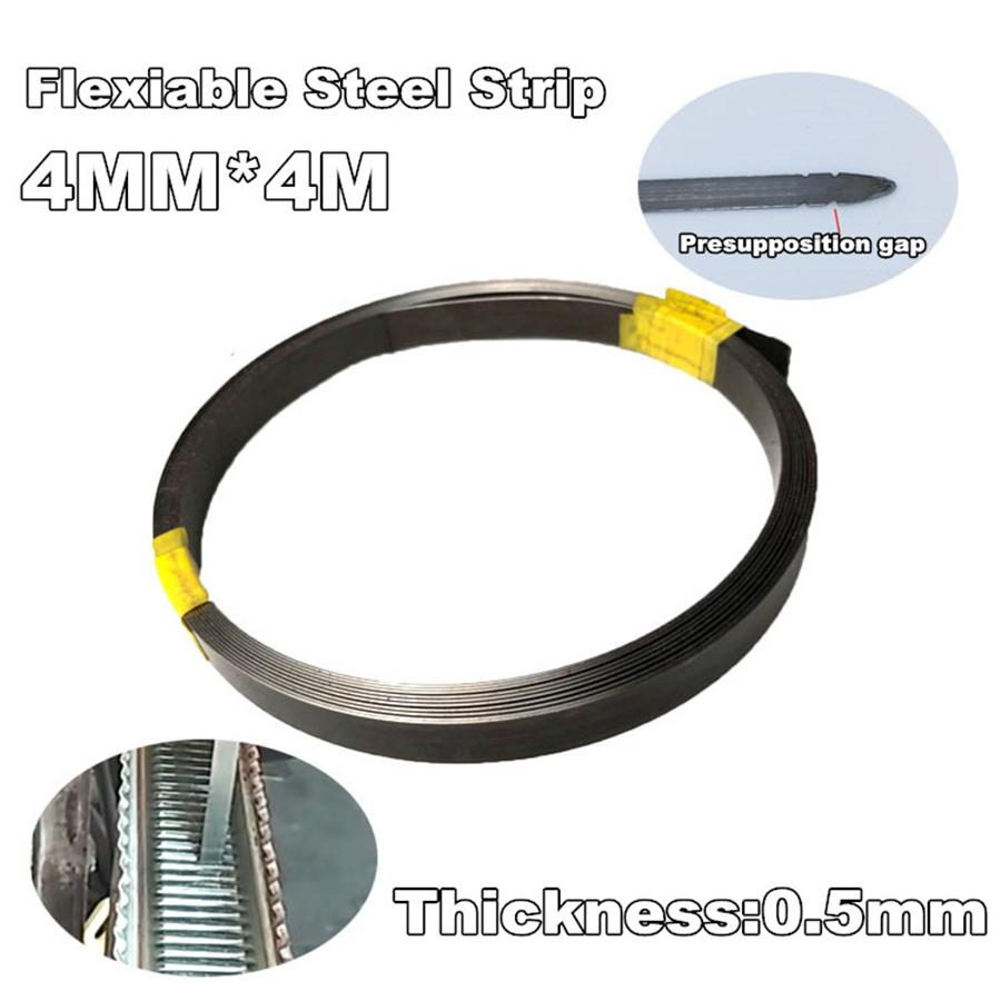Aluminum Radiator Rust Cleaner Tool-Pass Through Pierce High Quality Steel Strip 4MM*4M
