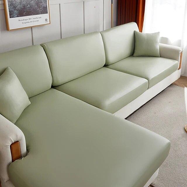 PU Waterproof Sofa Cushion Covers Elastic Sofa Seat Slipcover for Living Room Sofa Cover AirChair Couch Cover Home Decor Cover