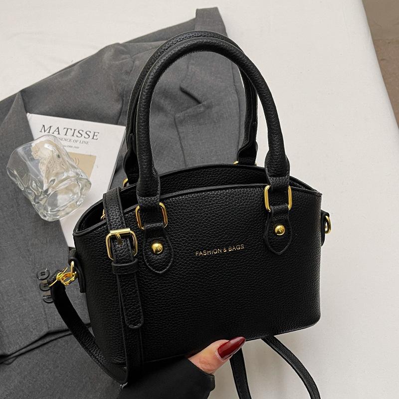 Wholesale New Product Niche Design Simple and Fashionable Portable Bucket Bag Women's Commuting Temperament Versatile Messenger Bag