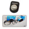 ZUISHENG Car Glasses Clip, Suitable for Jeeps, Eyeglass Frame, Car Storage, Suede Material, Sunglasses