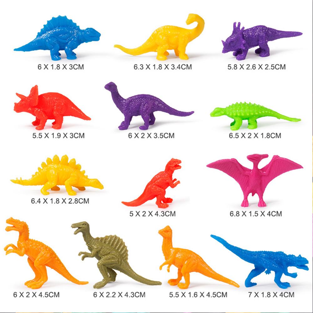 10/20/50Pcs Dinosaur Toys for Kids Realistic Dinosaur Figures Birthday Christmas Gifts Party Favors Random Style