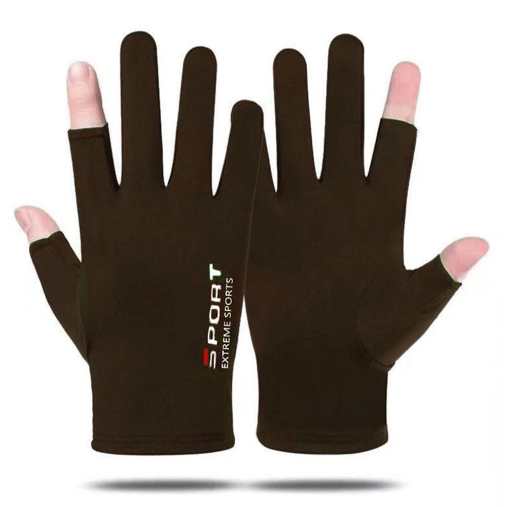 UV Protection Sun Protection Gloves Breathable Anti-UV Mittens Summer Sunscreen Gloves  Running
