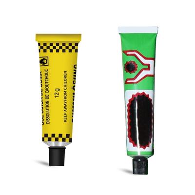 Stable Motorcycle Tire Mending Glues 20ml/12g Easy Carry Repair Solution for Night Visibilities & Efficient Patching