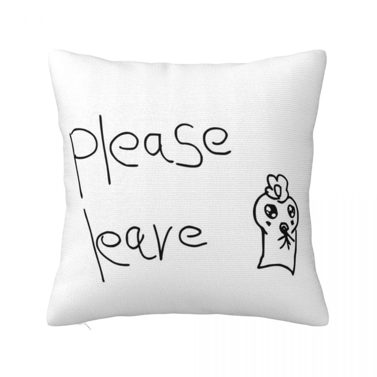 

Ateez Пожалуйста, оставьте подушки Декоративная подушка Декоративные подушки Наволочка Чехол для подушки 12x12Inch