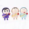 Adorable Pvc Crayon Shin-chan Spring Defense Team Figurine Collectible Blind Box