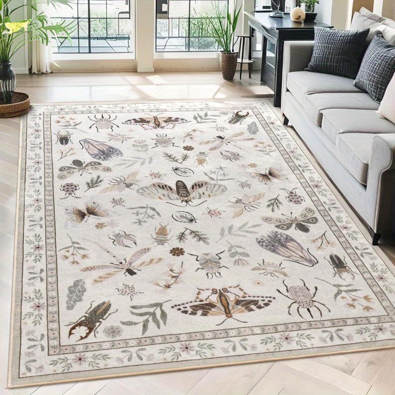 Modern Printed Carpets Carpets for Living Rooms Bedrooms Vintage Carpets Flowers Dining Rooms Amusement Rooms Home Decor Carpets