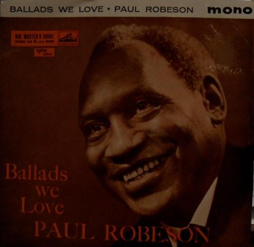 7inch Record PAUL ROBESON - Ballads We Love 7EG8732 His Master's Vo 1960 UK Blues Used