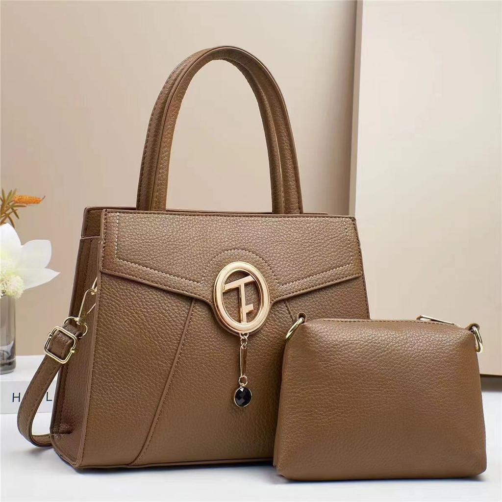 Fashionable Mother and Child Bags Large Capacit Simple Women's Handbags Single-shoulder Bags High Appearance Horizontal Crossbody Bags Trendy