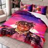 Juice Wrld 3Pcs Bedding Set Duvet Cover With Two Pillowcases For Bedroom Home Decoration