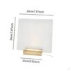 Acrylic Display Planner Board Glow Memo LED Handwriting Tablet Bright Lamp for Dining Room