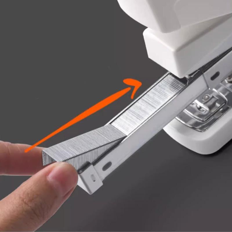 50/70 Sheets Effortless Stapler, Portable Paper Binding Machine for School Office Supplies, Handheld Stapling Tool