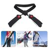 Ski Carrier Strap Ski Strap Shoulder Adjustable Ski Rod Transport Handle Adjustable Shoulder Carrier Lash Handle Straps