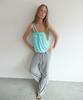 Asula Lazy Sweat Pants - Long (Melange Grey)