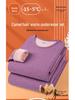 Women's Camel Hair Thermal Underwear Set: Thickened Autumn/Winter, Round or Half High Neck, Super Thick and Warm.