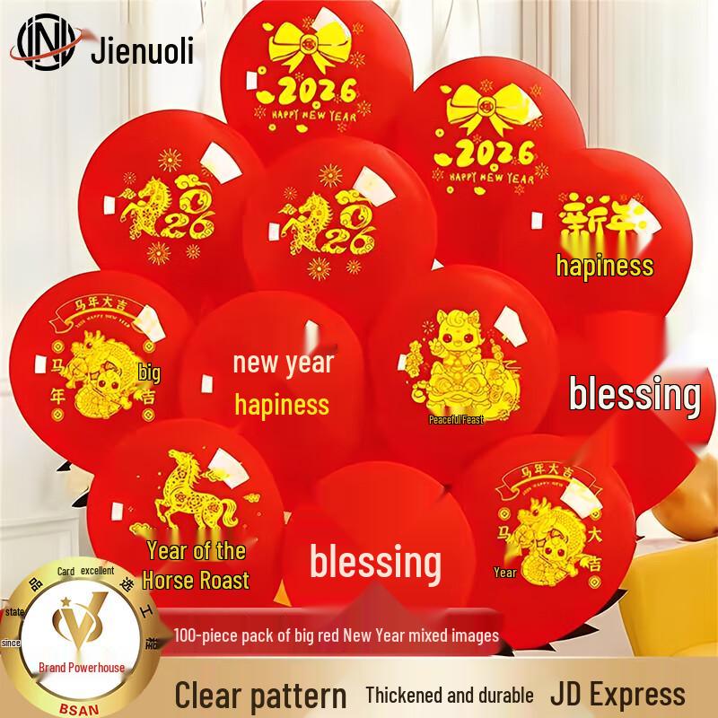 JNL New Year Celebration Balloons