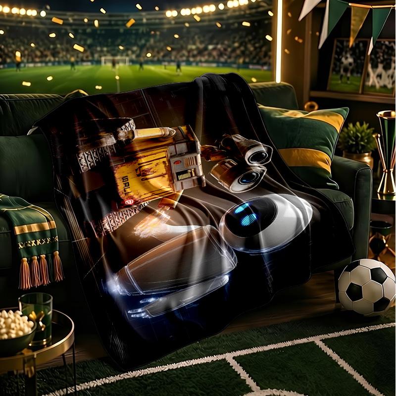 Heart In Space Adventure Throws Blanket Flannel Blankets Plush for Couch Bed Gifts for Men Women Travel picnic blanket Christmas fan gifts