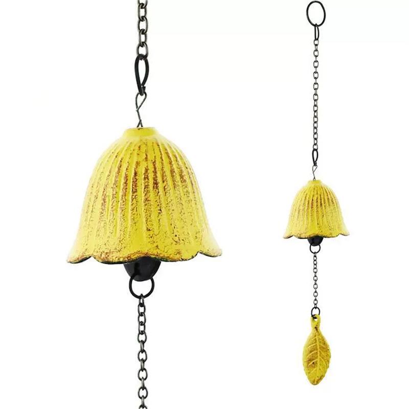 Cast Iron Wind Chime Metal Hanging Wind Bell Balcony Outdoor Garden Decorations