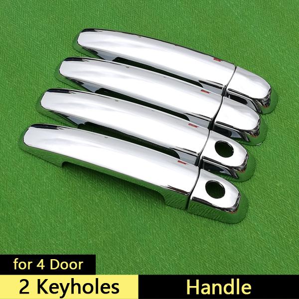 For Suzuki Swift 2004 - 2015 Chrome Handle Cover Trim Set Maruti DZire 2005 2007 2009 2011 2013 Accessories Stickers Car Styling