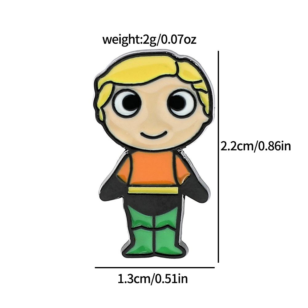 Креативная Личность Супергерой Брошь Чудо-Женщина Женщина-Клоун Бэтмен Металлическая Значок