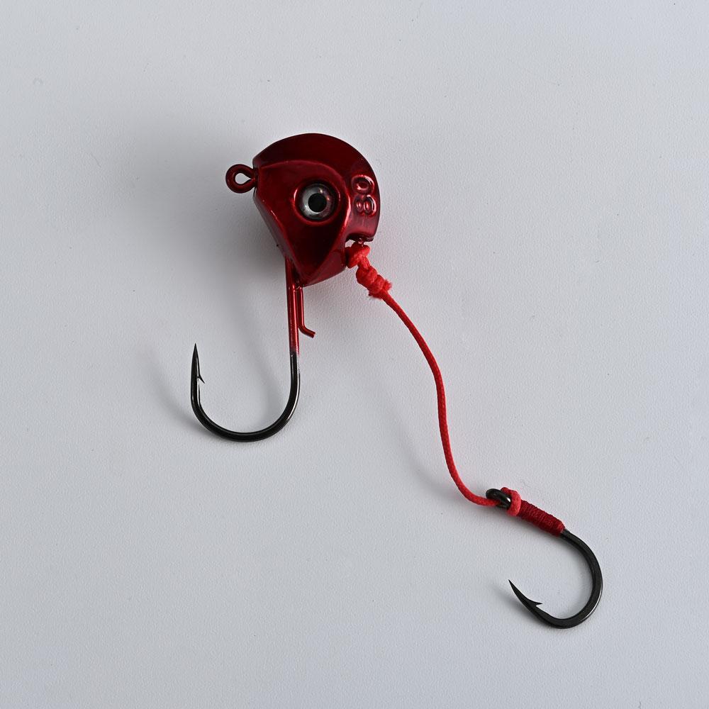 1 ks Tuata Tenya Jigová hlava Nástraha 40g 60g 80g 100g 120g 140g Mořský rybolov Jigy Kabura Madai Jig Shore Jigging Háček Mustad
