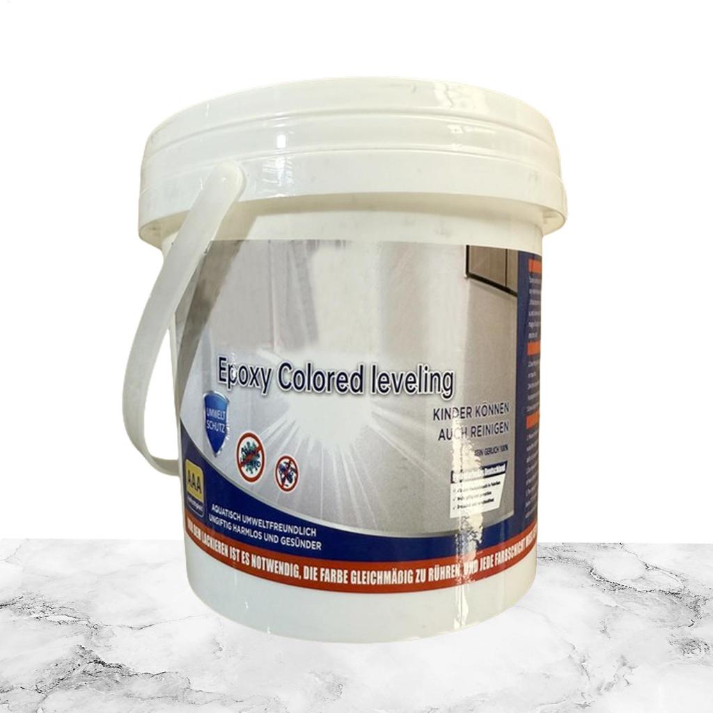 500g Epoxy Flooring Paint  Sand Water Based Self Leveling High Gloss Marble Effect Waterproof Colored For Refinishing Tile