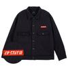 Astral Projection Ap Studio Oversized Trucker Jacket_Black