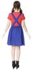 Party City Character Research Club Cosplay Red Plumber Girl Red Women's
