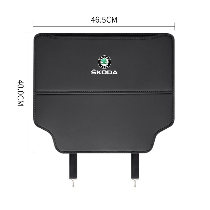 2025 Hot Car Seat Back Kick Pad Leather Protector Car Upholstery for Skoda Octavia A2 A7 Kodiaq Enyaq iV Kamiq Superb Fabia Rapi