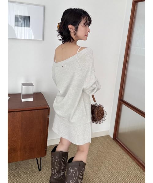 Lily Brown Knit Set LWNO251093 IVR 3-Piece Women's