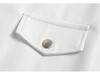 Men's White PU Leather Jacket - Stylish & Trendy Design