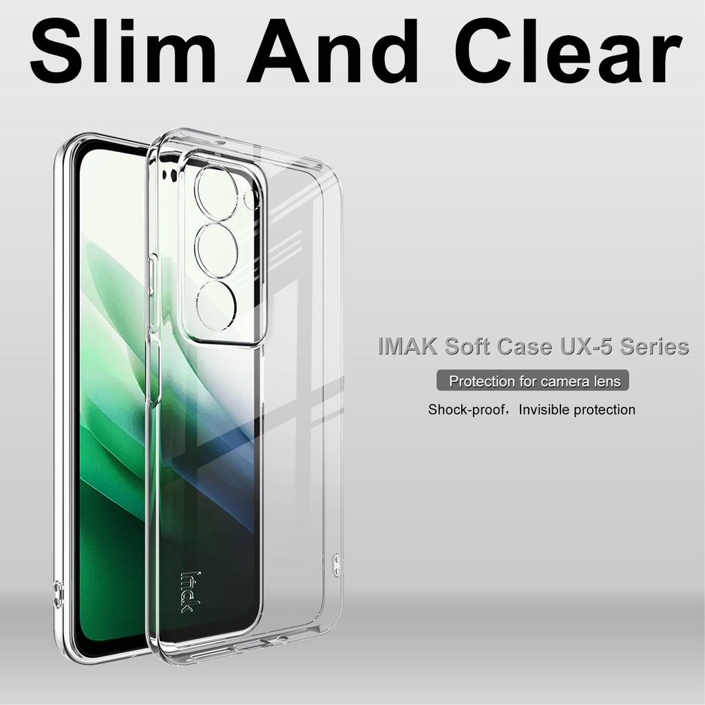For Redmi 15 4G Phone Case IMAK Soft Slim Case UX-5 Series
