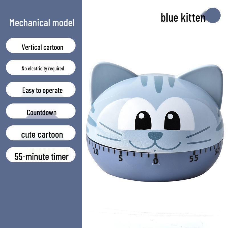 Children's Dual-Use Timer: Alarm Clock & Kitchen Reminder for Study and Self-Discipline