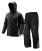 Phyps Motorcycle City Rider Rain Shield Parka Set Black