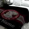 1PC AFC Ajax Custom Name Patterned Flannel Blanket Suitable For All Seasons for Home Decor Warmth and Comfort Gifts Holiday Present