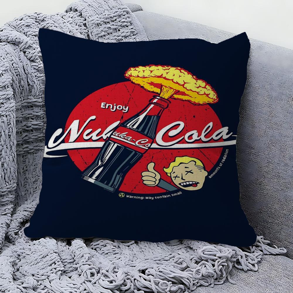 Fallout 3 4 Game Office Cushion Pillowcase Car Cushion Cover45X45CM Lumbar Pillowcase Sofa Pillowcover