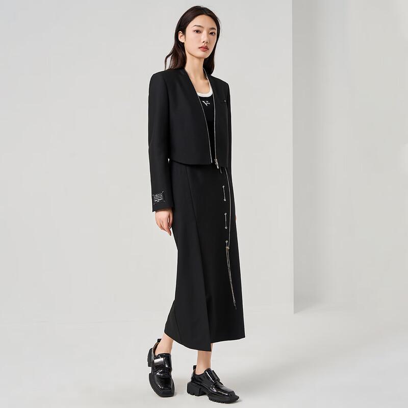 Iveni AEOG115 Pleated Midi Skirt L