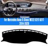 For Mercedes Benz S Class W222 C217 A217 2014- Car Dashboard Mat Dash Cover Pad Nonslip Cape Sunshade Accessories