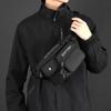 Men's Outdoor Sports Handbag Waterproof Multi-functional Chest Bag Travel Shoulder Bag Portable Waist Pack Crossbody